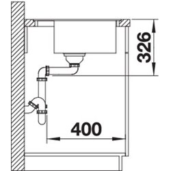 Dalago 6-F 514773, Anthracite Encastrement à fleur