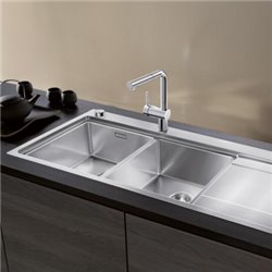 Divon II 8 S-IF Inox, 521664 Inox égouttoir à droite