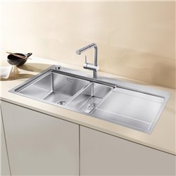 Divon II 6 S-IF Inox, 521661 Inox égouttoir à droite
