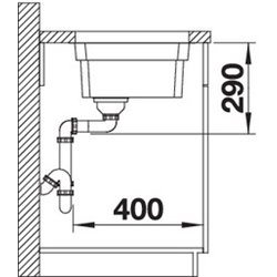 Etagon 500-U 521841, Inox Vidage manuel