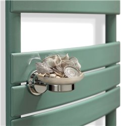 Accessoire sèche-serviettes porte bijoux chromé 498005