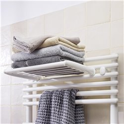 Accessoire sèche-serviettes porte serviettes blanc 335 mm 498018
