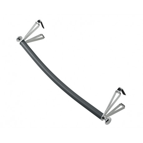 Accessoire sèche-serviettes barre galbée ardoise 485 mm 498008