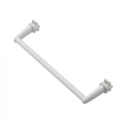 Accessoire sèche-serviettes barre portante blanche 335 mm 498016