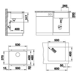 Etagon 500-U 522234, Tartufo Silgranit