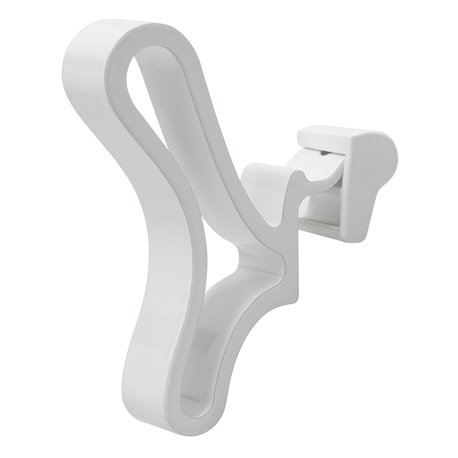 Accessoire sèche-serviettes patère papillon blanc 498050