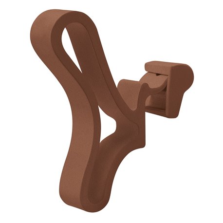 Accessoire sèche-serviettes patère papillon terracota 498058
