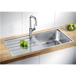Lemis XL 6 S-IF 523034, Inox brossé Vidage manuel