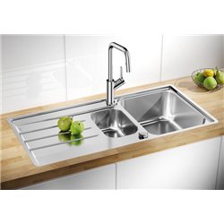 Lemis 6 S-IF 523033, Inox brossé Vidage automatique