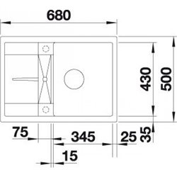 Metra 45 S Compact  519569, Tartufo Silgranit