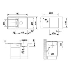 Metra 45 S 518868, Gris rocher Silgranit