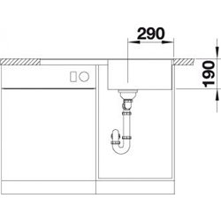 Metra 5 S-F 519099, Blanc Silgranit