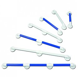 Barre d'appui 01910BU 457mm Bleu