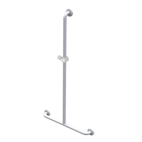 Barre d'appui 01245WH en T 600x1200mm