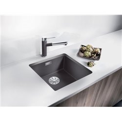 Subline 320-U Silgranit 523406, Anthracite Cuve simple