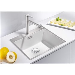 Subline 500-IF/A Silgranit 524112, Blanc Vidage automatique