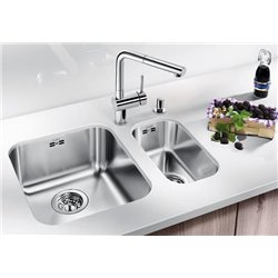 Supra 340-U 518199, Inox brossé Vidage manuel