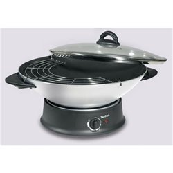 Wok couvercle verre 8 personnes WO300010