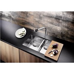 Andano 340/180-U 522979 Inox Vidage Manuel Grande cuve gauche