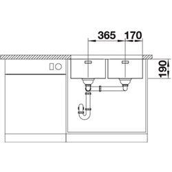 Andano 340/340 U 522983 Inox Vidage Manuel