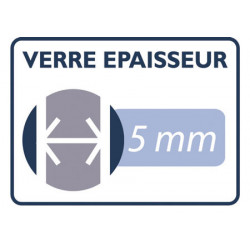 Pare-baignoire Ancomalin Profilé Silver 113 cm
