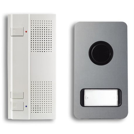 Portier villa audio sans combiné, 1122/61 Utopia Mikra 2 fils main libre