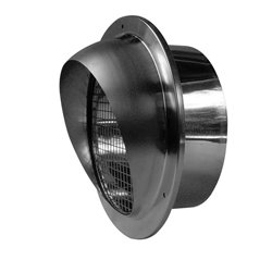 Grille de protection terminal ventouse horizontale 074539 Grille Ventouse horizontale