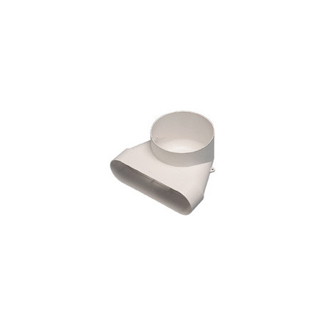 Aldes Minigaine réf: 11023975 Coude 90° vertical pour bouche 60 x 200