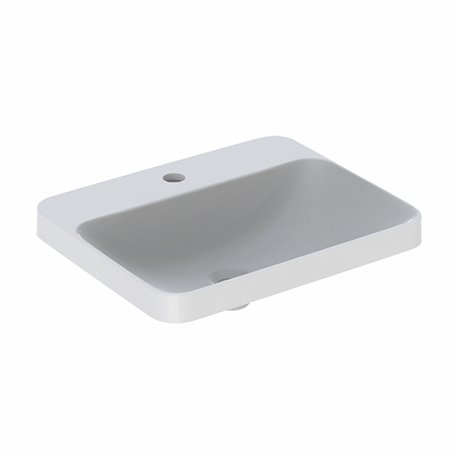 Geberit Variform 500.742.01.2 Vasque rectangulaire 55 cm sans trop plein