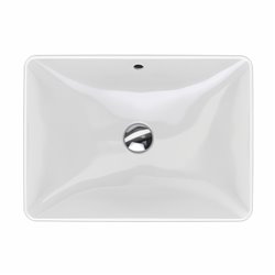 Geberit Variform 500.736.01.2 Vasque rectangulaire 55 cm avec trop plein