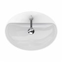 Geberit Variform 500.726.01.2 Vasque ovale 60 cm sans trop plein