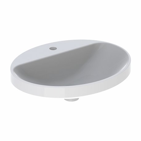 Geberit Variform 500.722.01.2 Vasque ovale 55 cm sans trop plein