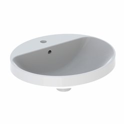 Geberit Variform 500.712.01.2 Vasque ovale 50 cm avec trop plein