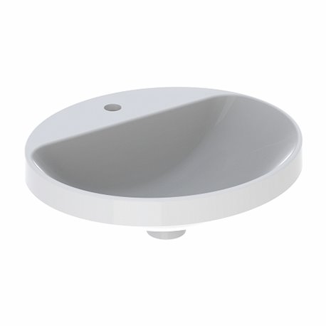 Geberit Variform 500.714.01.2 Vasque ovale 50 cm sans trop plein