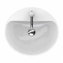 Geberit Variform 500.714.01.2 Vasque ovale 50 cm sans trop plein