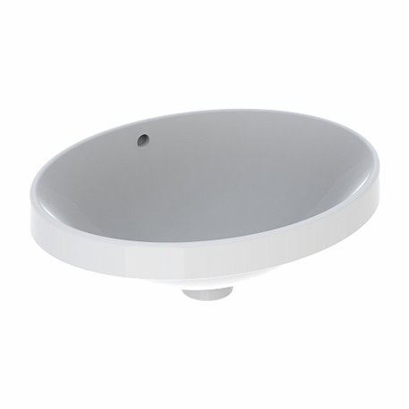Geberit Variform 500.708.01.2 Vasque ovale 50 cm avec trop plein