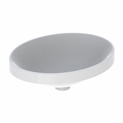 Geberit Variform 500.718.01.2 Vasque ovale 55 cm sans trop plein