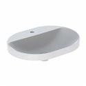 Geberit Variform 500.734.01.2 Vasque oblongue 60 cm sans trop plein, avec plage robinetterie