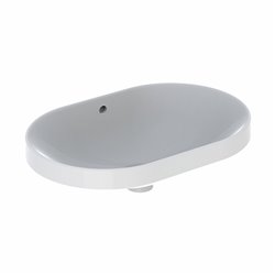 Geberit Variform 500.728.01.2 Vasque oblongue 60 cm avec trop plein