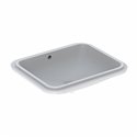 Geberit Variform 500.764.01.2 Vasque rectangulaire 50 cm avec trop plein