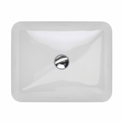 Geberit Variform 500.766.01.2 Vasque rectangulaire 50 cm sans trop plein