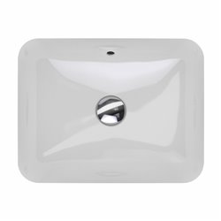 Geberit Variform 500.760.01.2 Vasque rectangulaire 45 cm avec trop plein