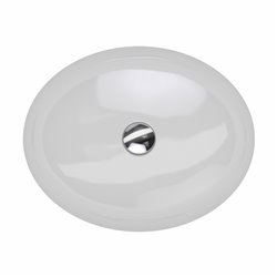 Geberit Variform 500.754.01.2 Vasque ovale 50 cm sans trop plein