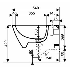 Jam + 00271600000, 540x330x265 mm