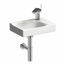 Geberit Xeno² 500.529.01.1, 40 cm cuve à gauche