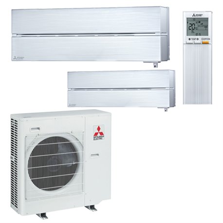 Design de luxe MXZ-3F54VF/2525/LNV, Tailles 25+25 Blanc Perle R32