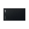 Aquos, AP6017083E801400 1800 x 1000 x 33 mm Noir
