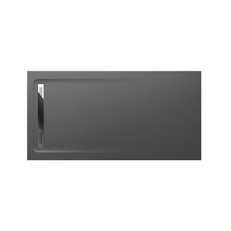Aquos, AP60170838401200 1800 x 900 x 33 mm Gris ardoise