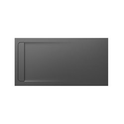 Aquos, AP60170838401200 1800 x 900 x 33 mm Gris ardoise