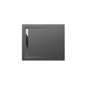 Aquos, AP6013E832001200 1000 x 800 x 28 mm Gris ardoise